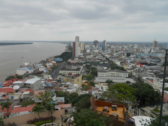 Utsikt over Guayaquil fra Santa Ana