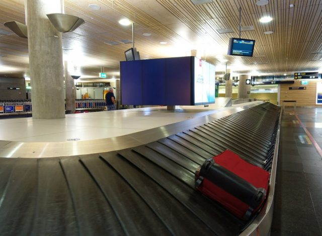 Bagasjebånd på Oslo Lufthavn