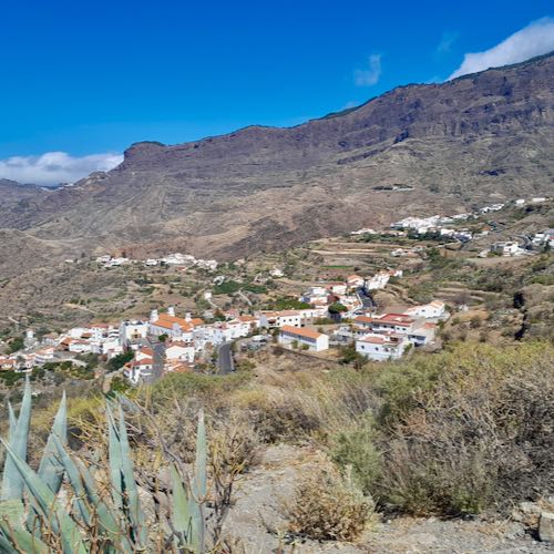 Landsbyen Tejeda på Gran Canaria
