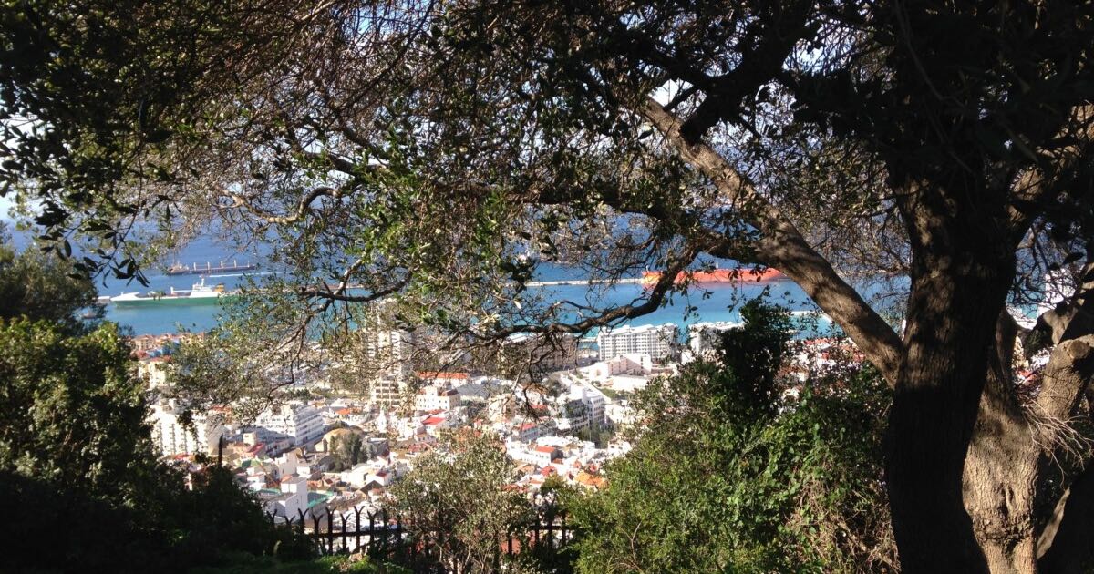 Utsikt i Gibraltar