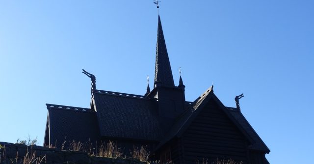 Kirketårn fra Maihaugen