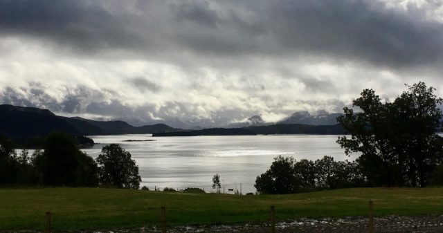 Utsikt over fjorden fra Jørpeland