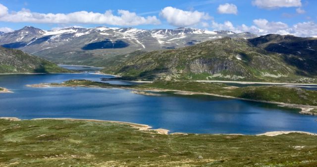 Utsikt fra Bitihorn i Vang